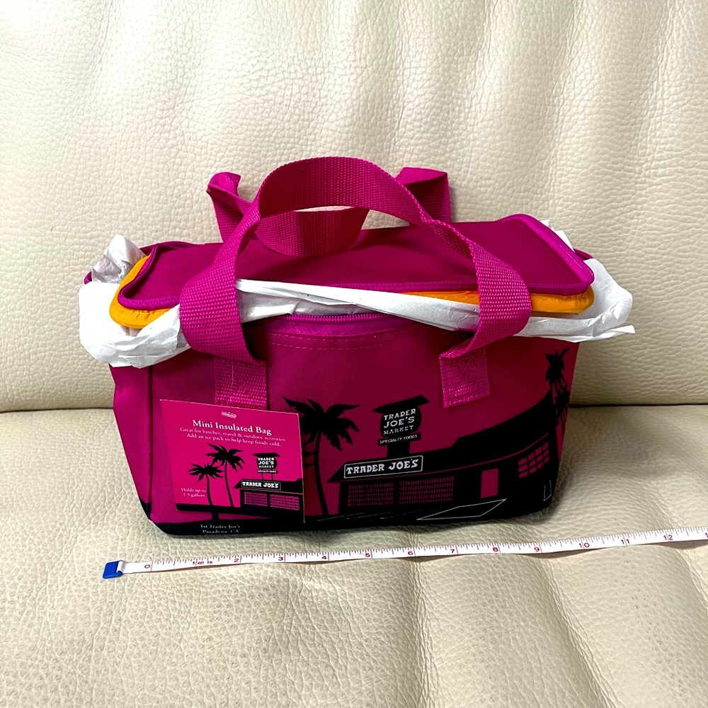Trader Joe’s limited edition mini cooler bag, new with tag